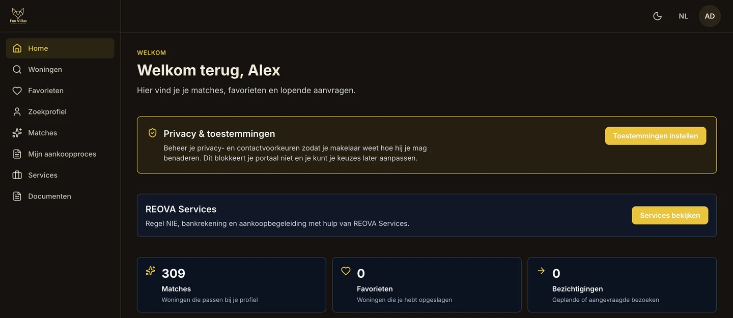Koperportaal in het Nederlands
